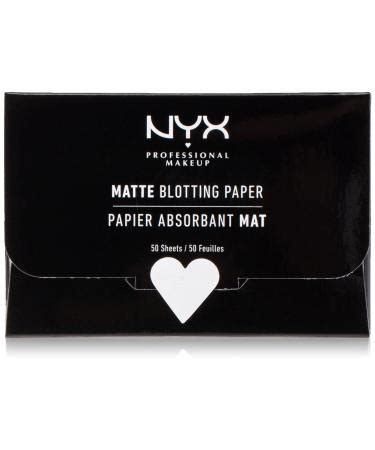 matte blotting paper